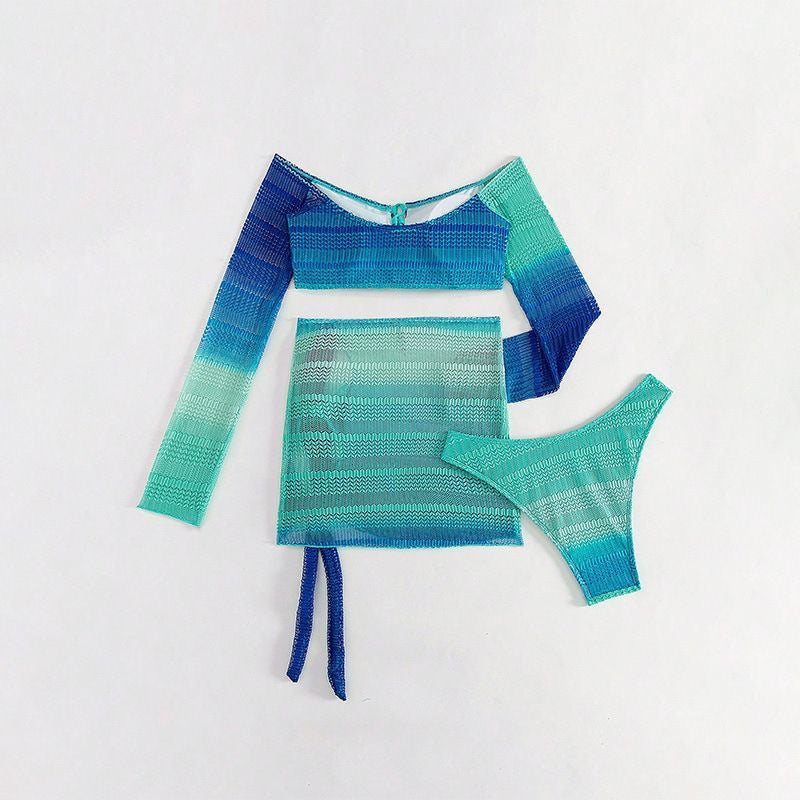 Faded Frost Skirt Set