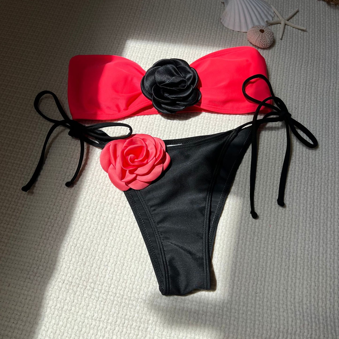 Fleur Soleil Strapless Bikini