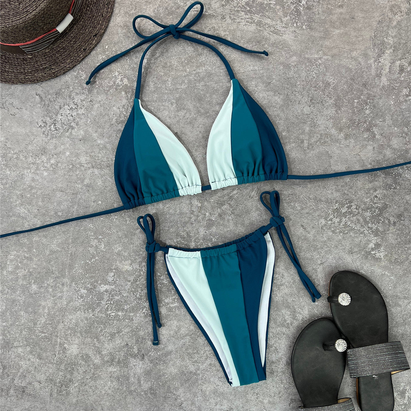 Aqua High Cut Bikini