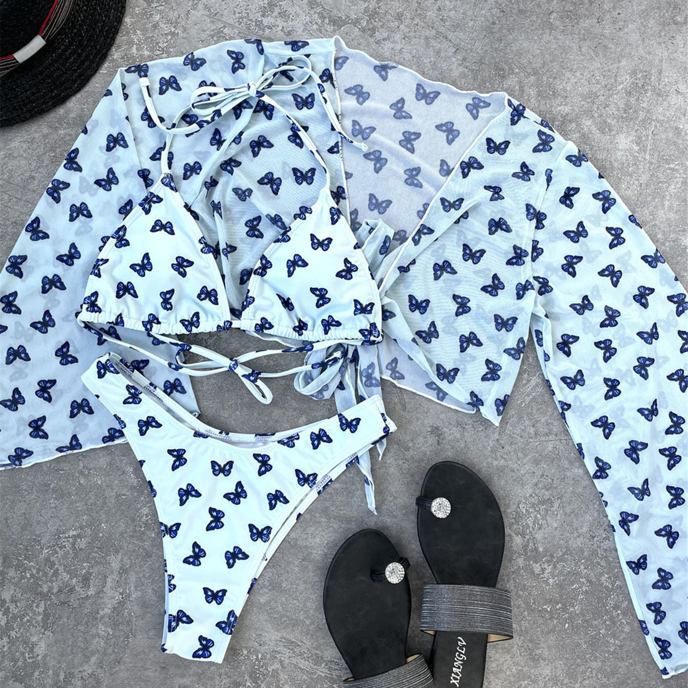 Butterfly Bikini With Top