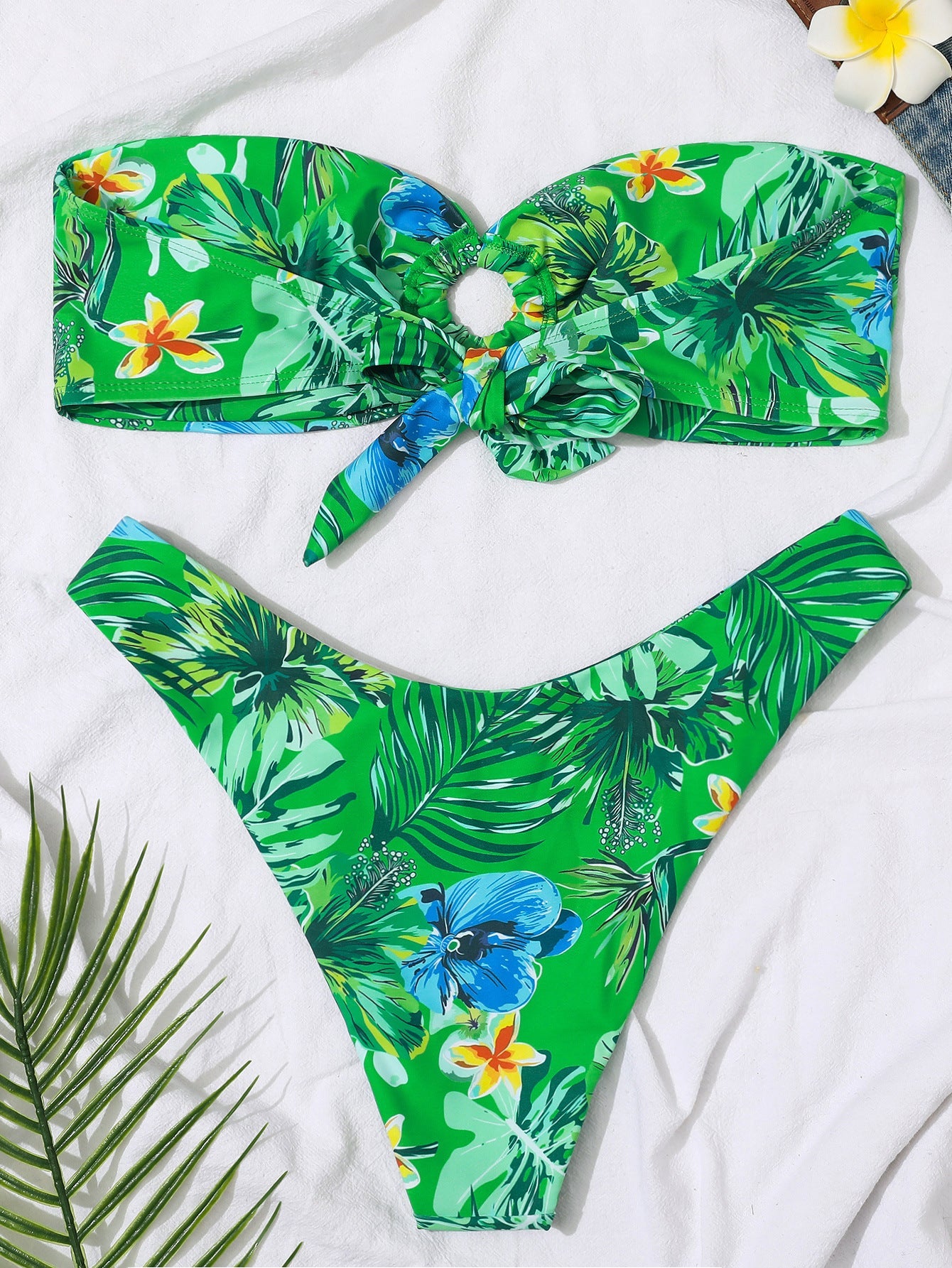 Petals Strapless Bikini