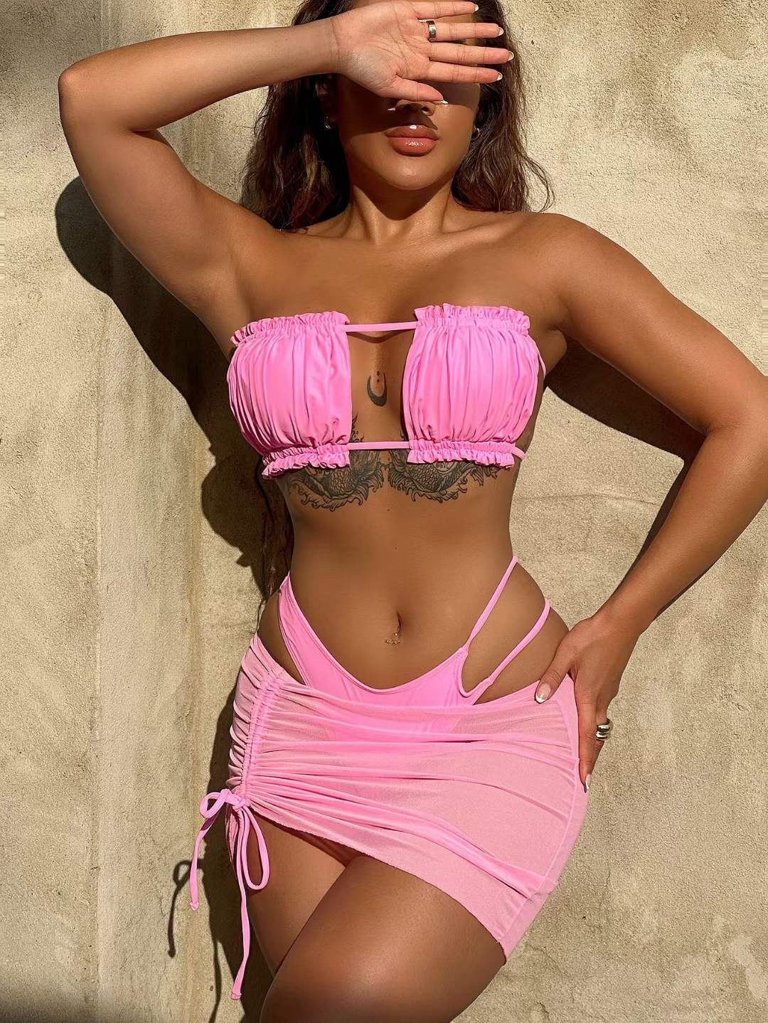 Pink Haze Skirt Set