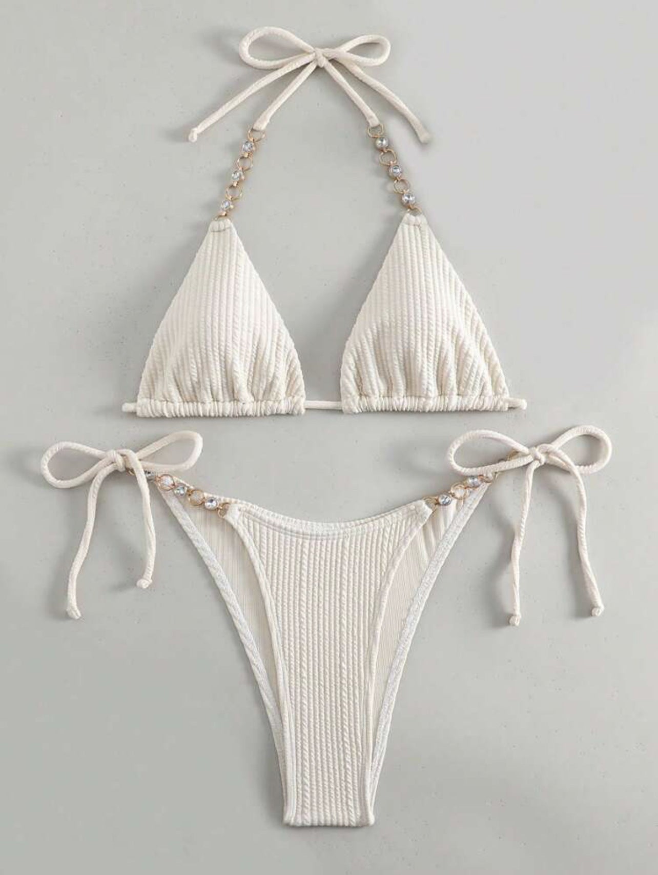Ribbed Radiance Bikini