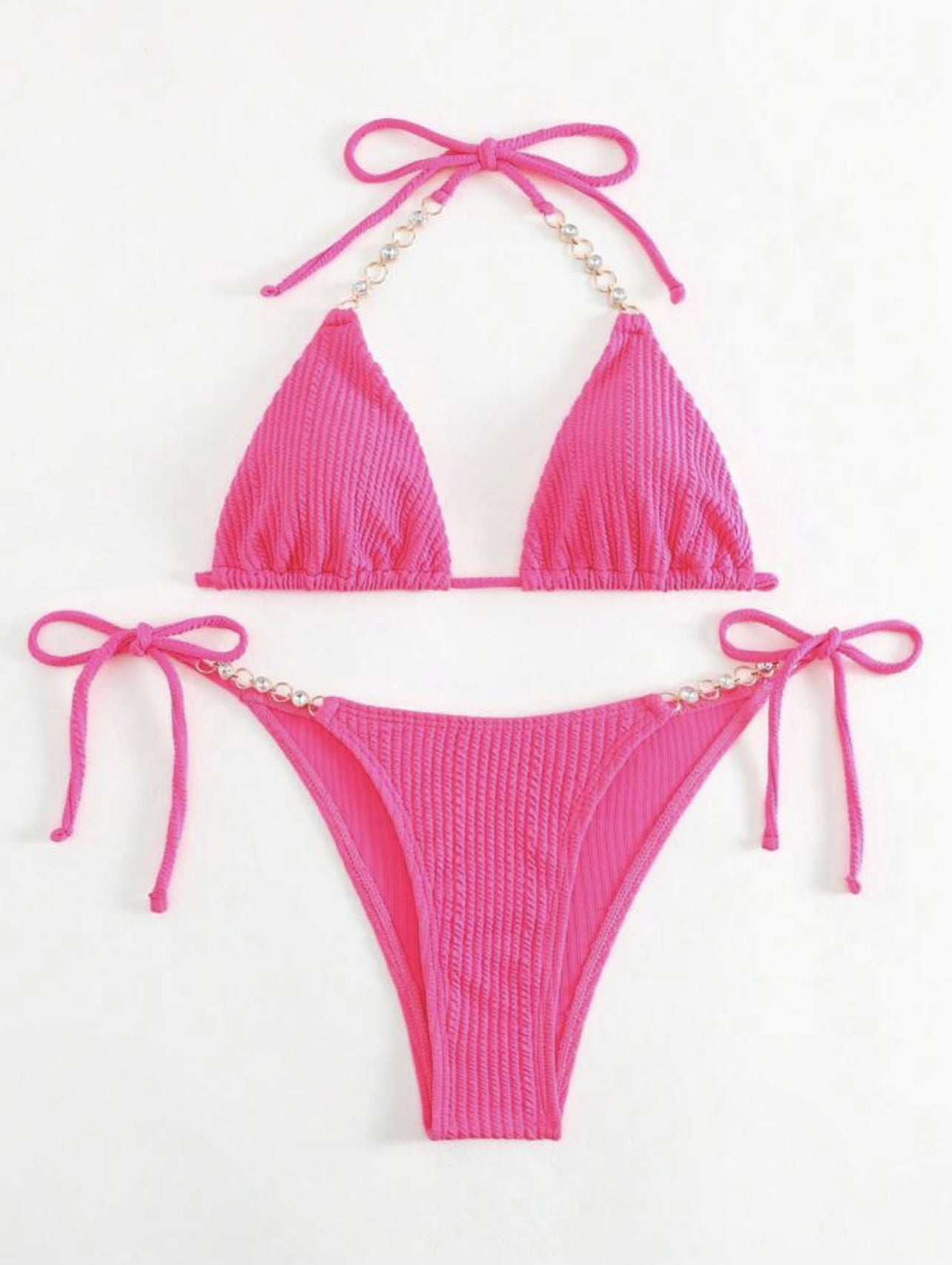 Ribbed Radiance Bikini