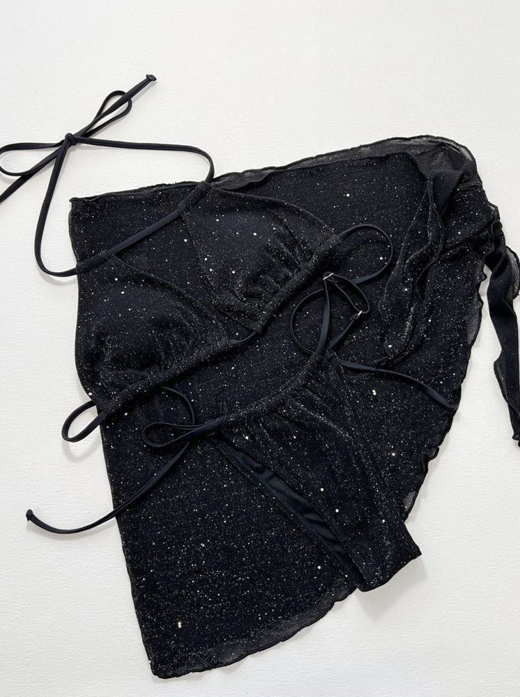 Shimmer Eclipse Skirt Set