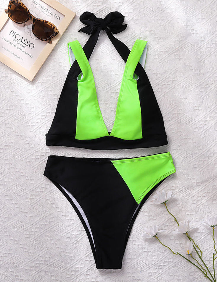 Two Toned Double Straps Set