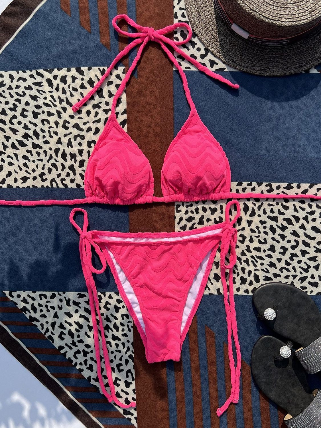 Wave Velvet Bikini