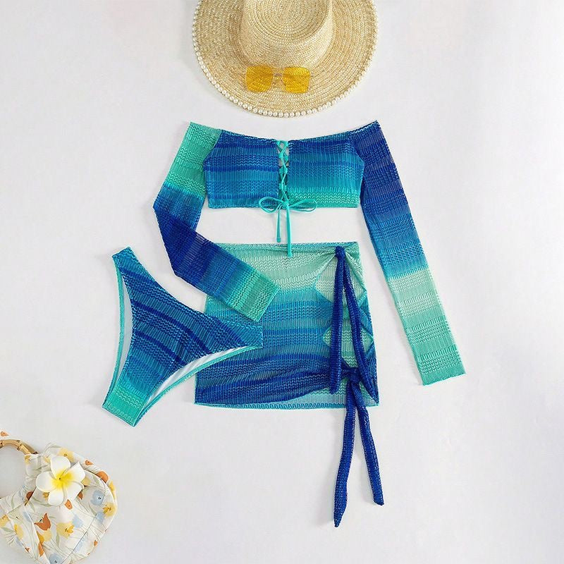 Faded Frost Skirt Set