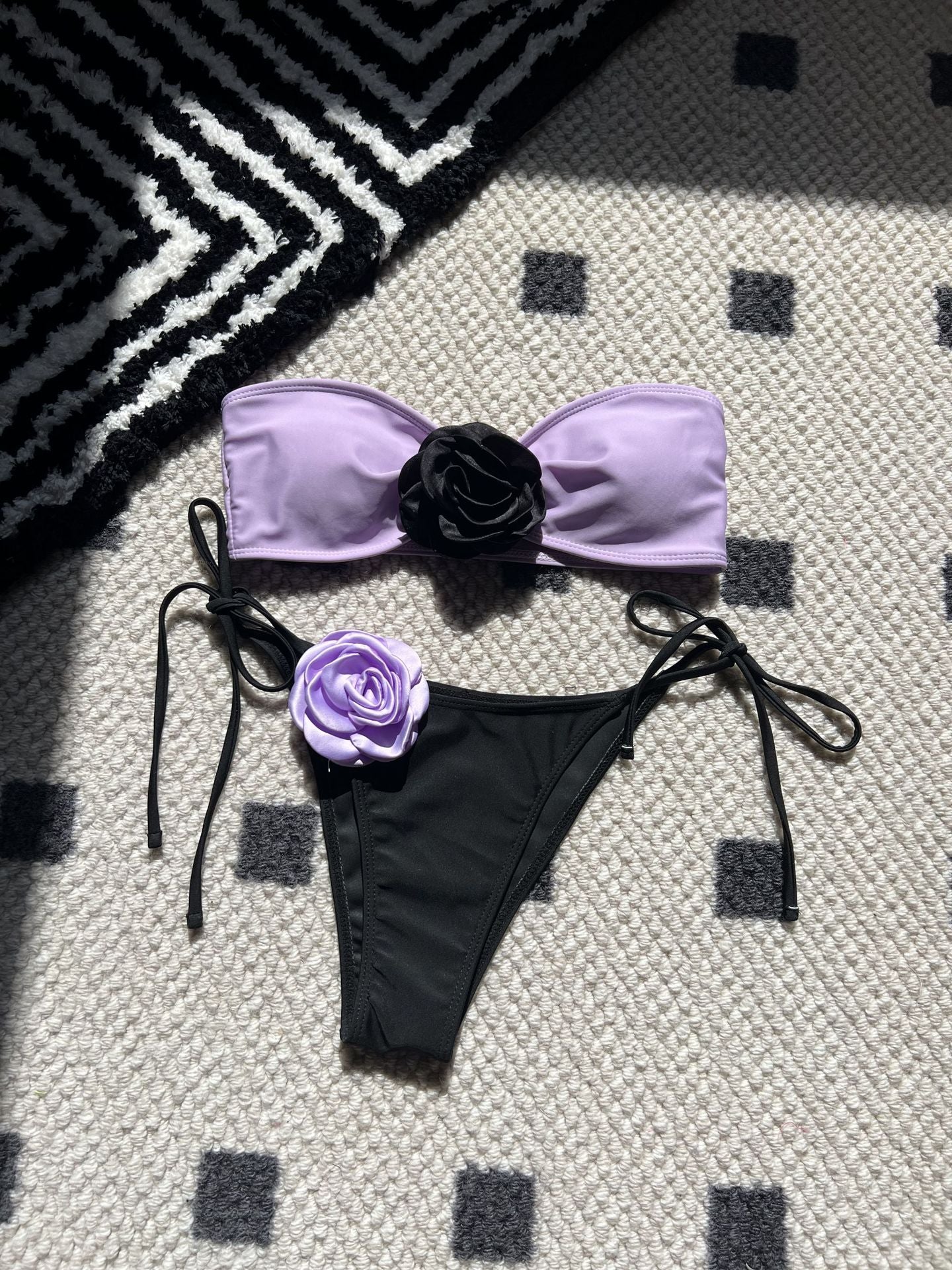 Fleur Soleil Strapless Bikini