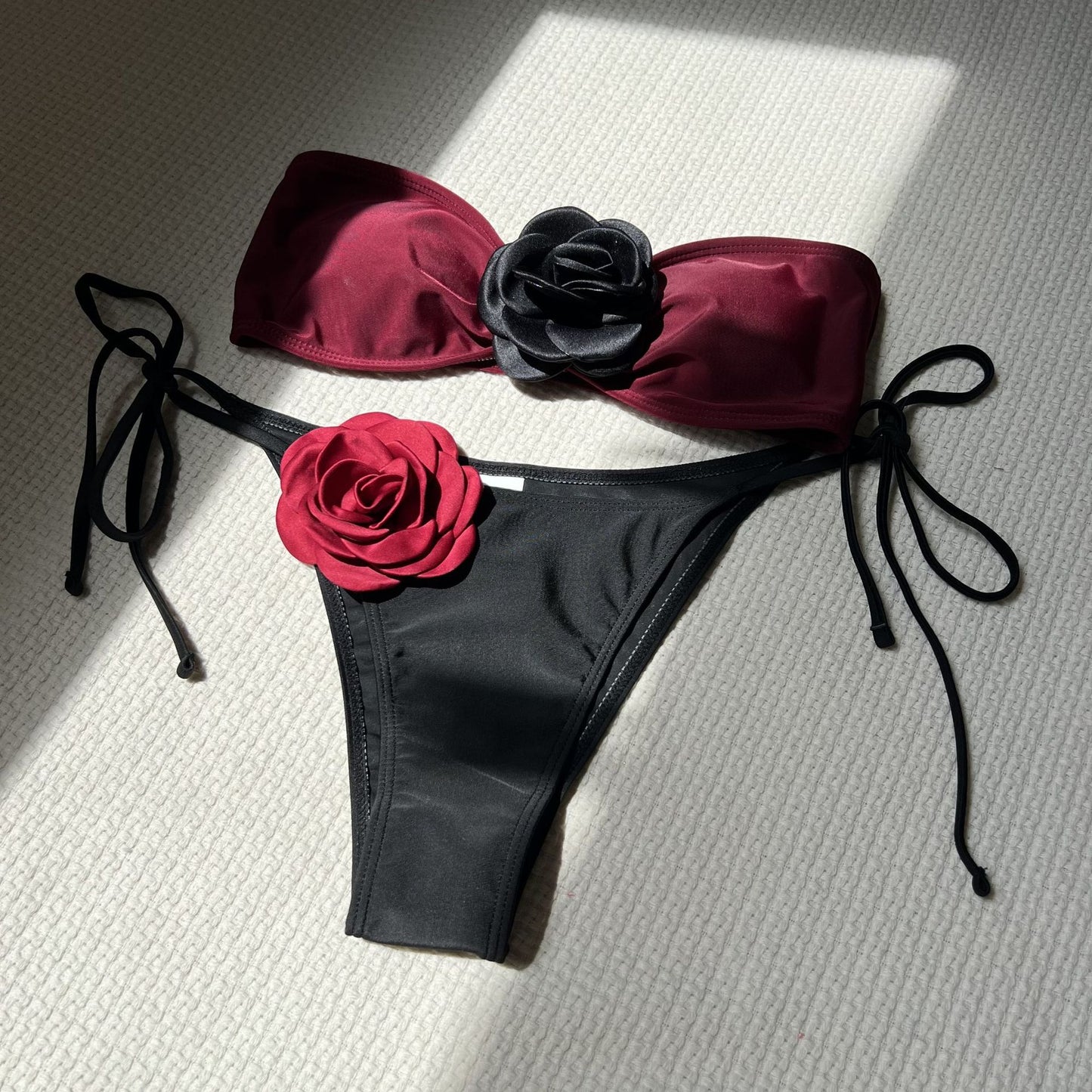 Fleur Soleil Strapless Bikini