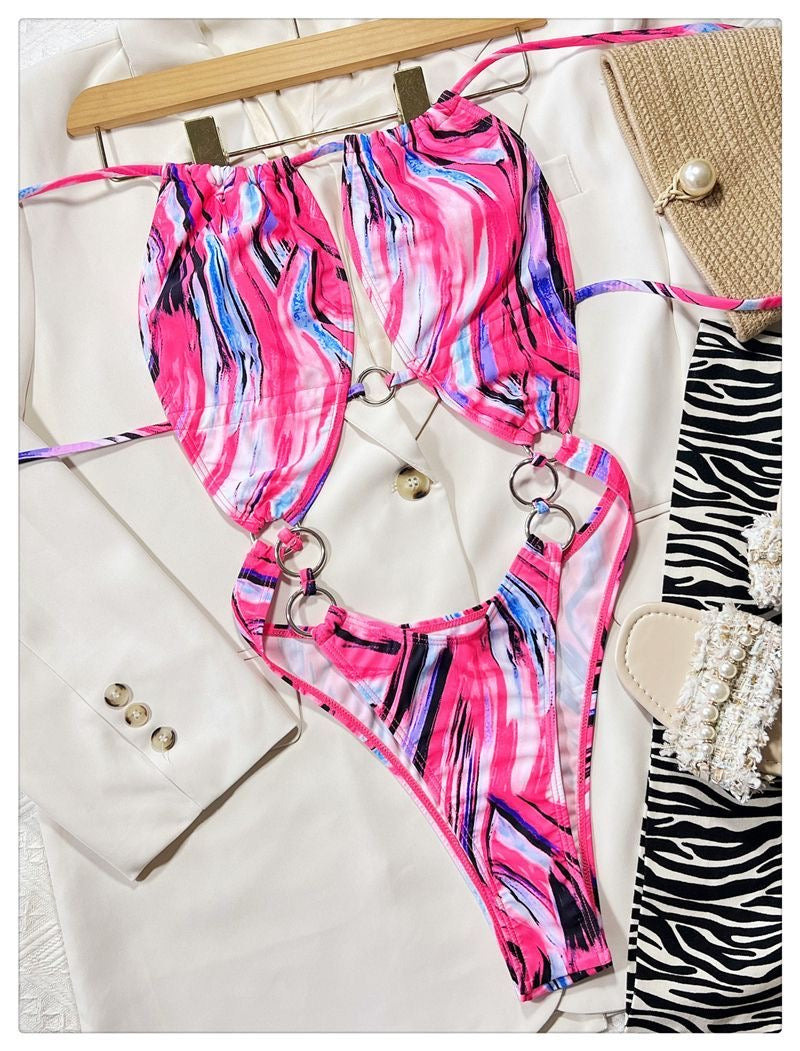 Pink It Up Monokini