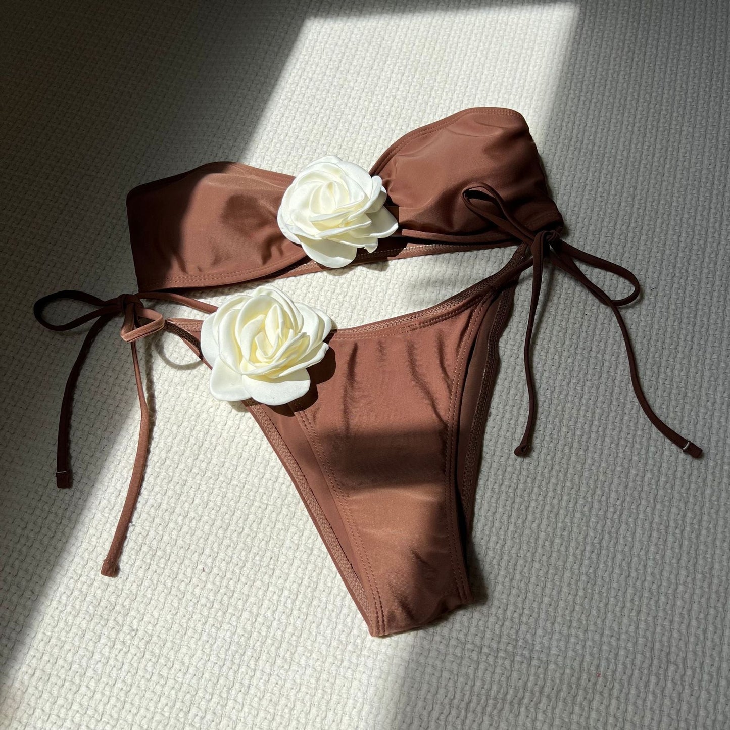 Fleur Soleil Strapless Bikini