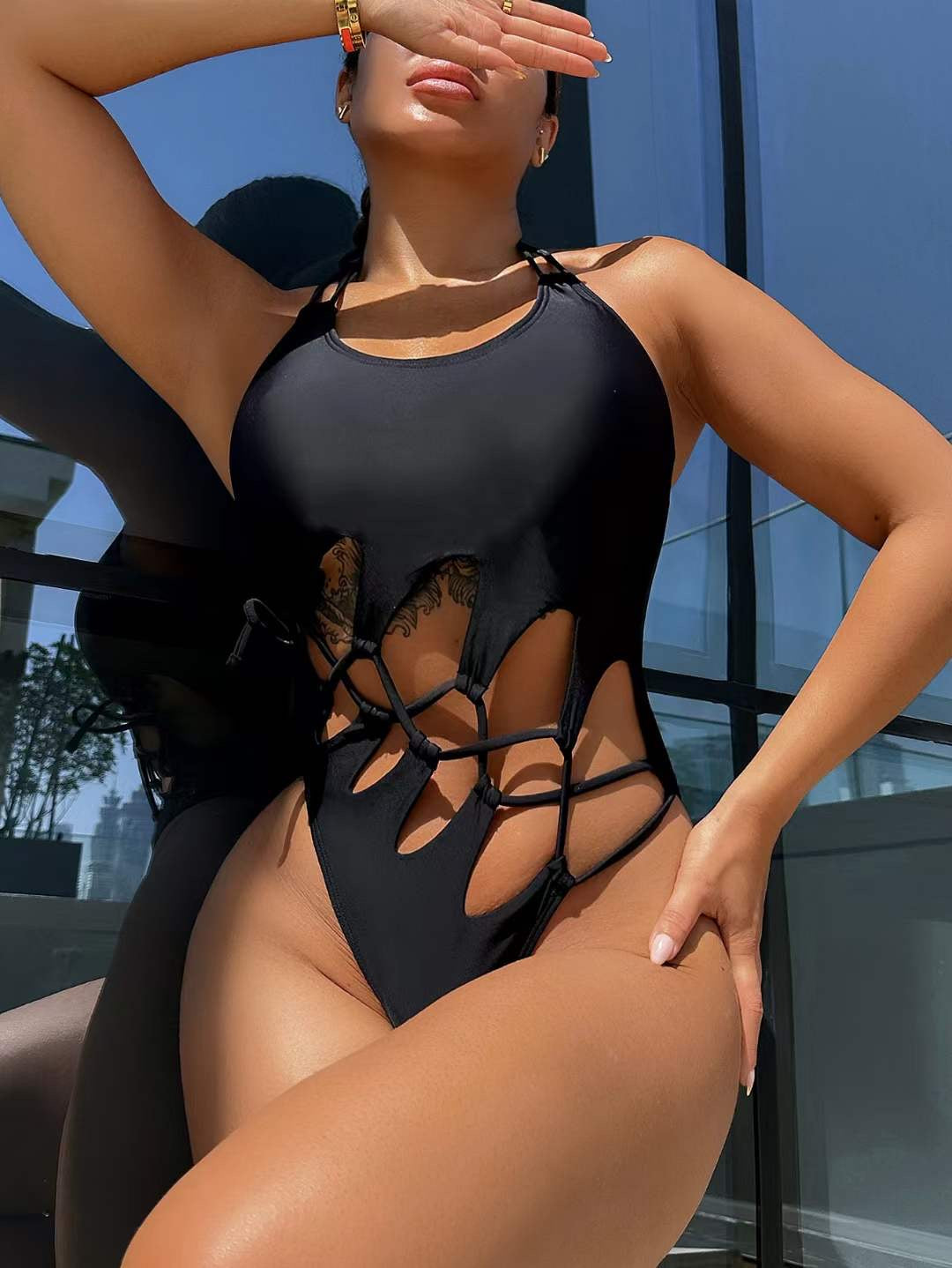 Knotted Beauty Monokini