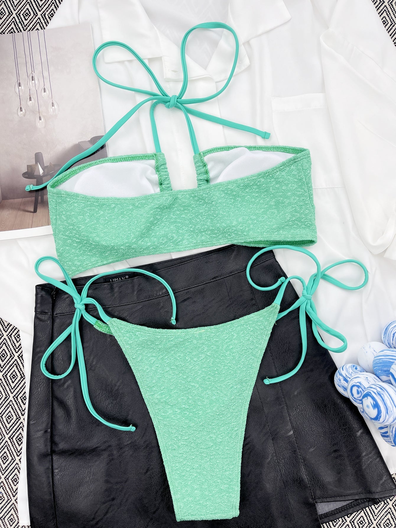 Lime Splash Bikini