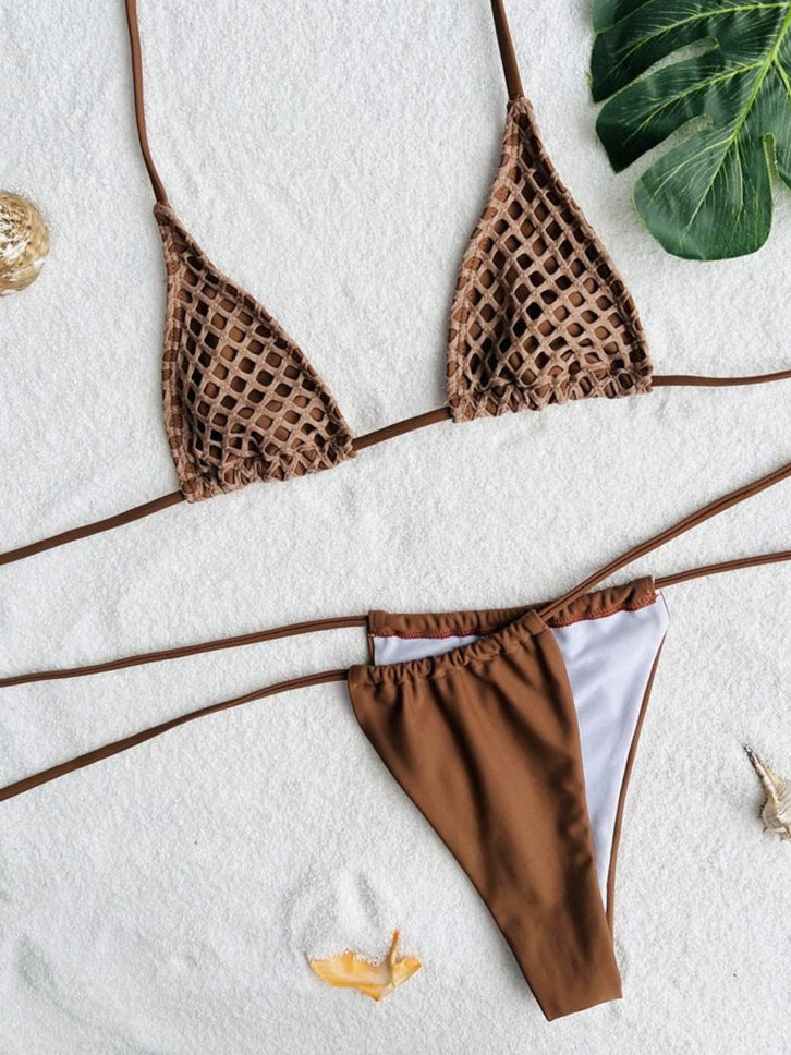 Mesh Skirt Set