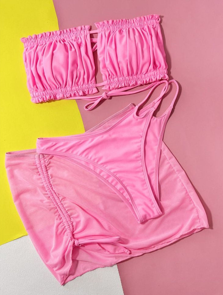 Pink Haze Skirt Set