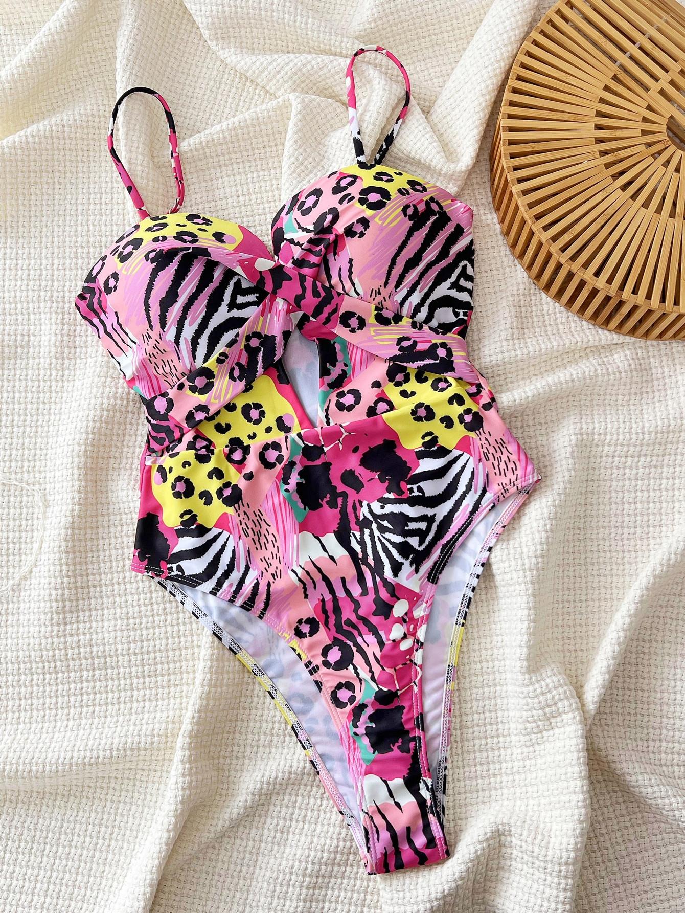 Pink Predator Monokini
