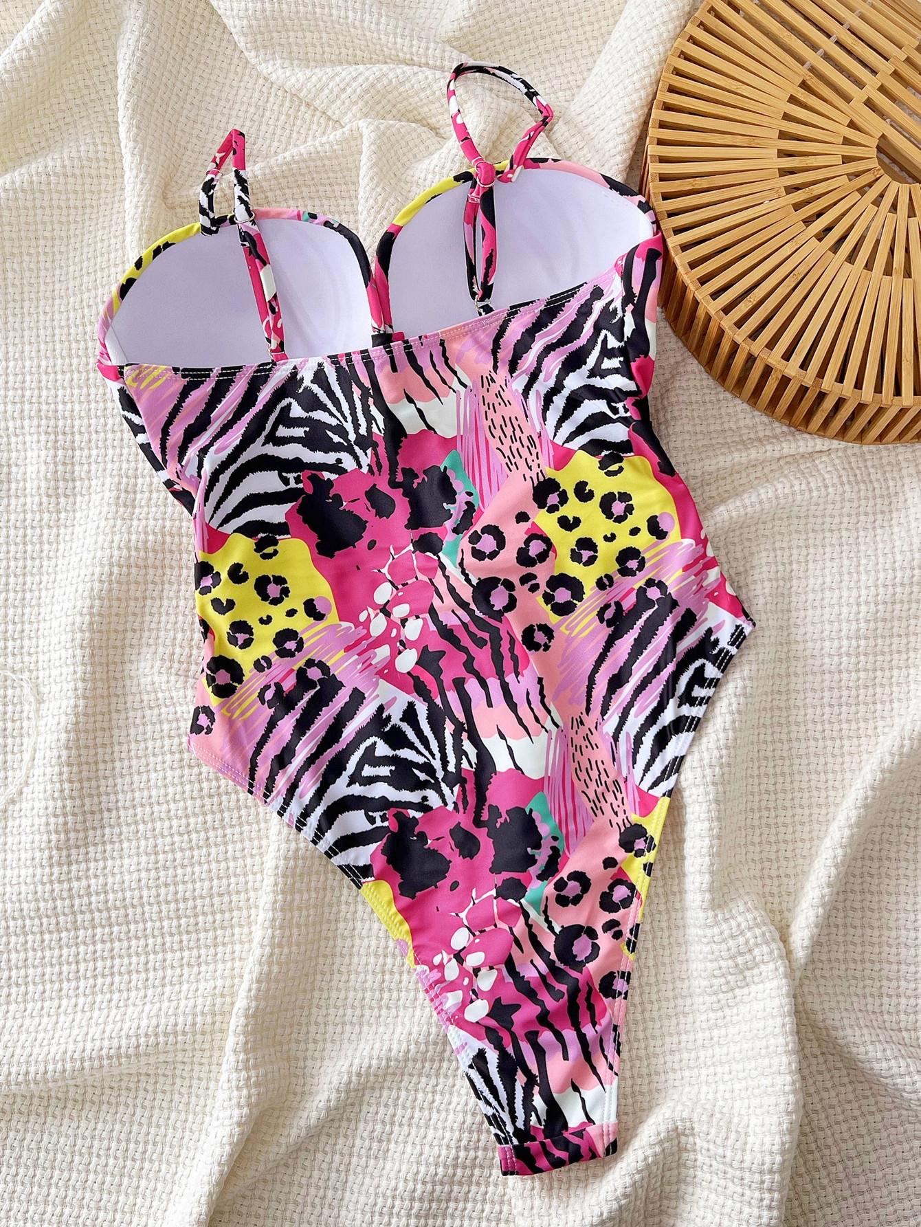 Pink Predator Monokini