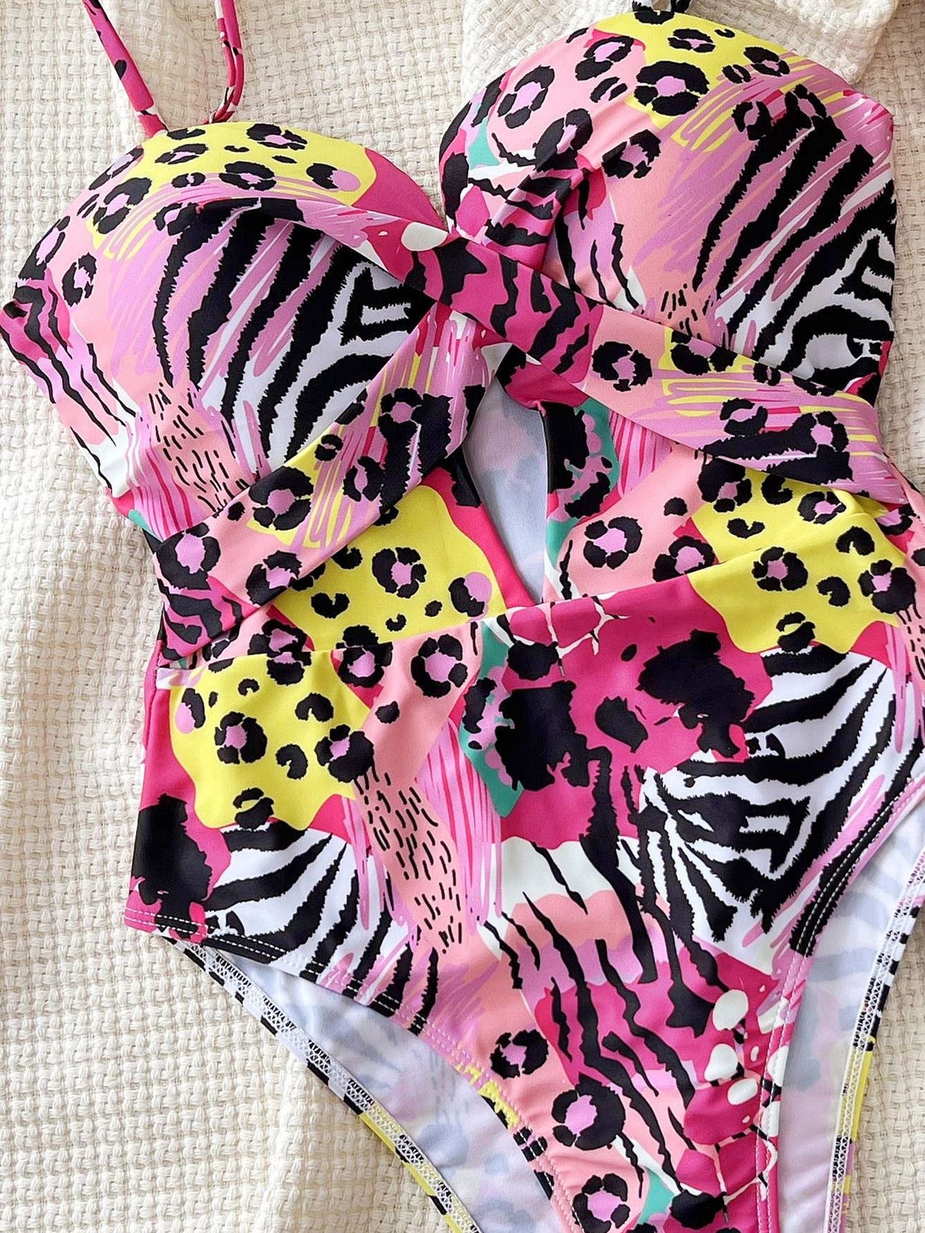 Pink Predator Monokini