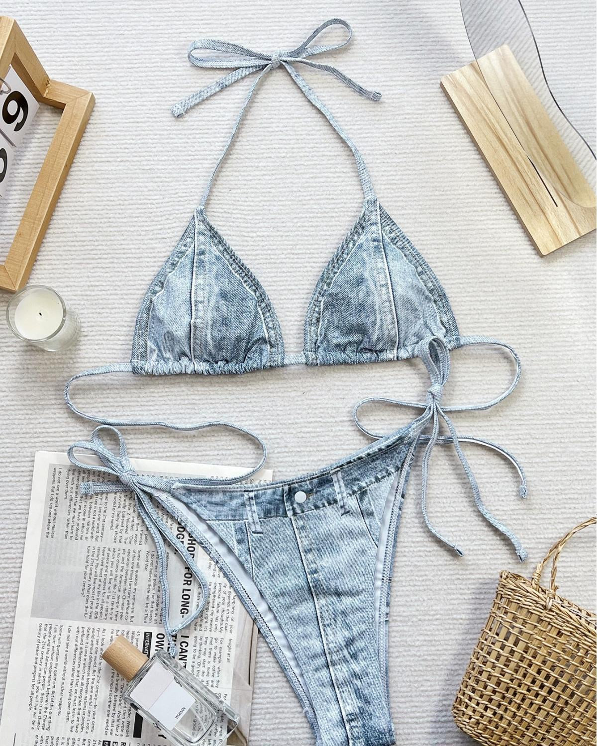 Raw Edge Bikini