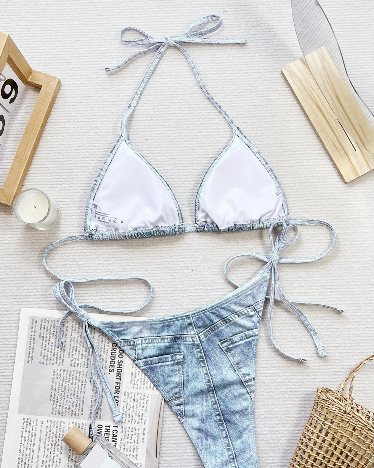 Raw Edge Bikini