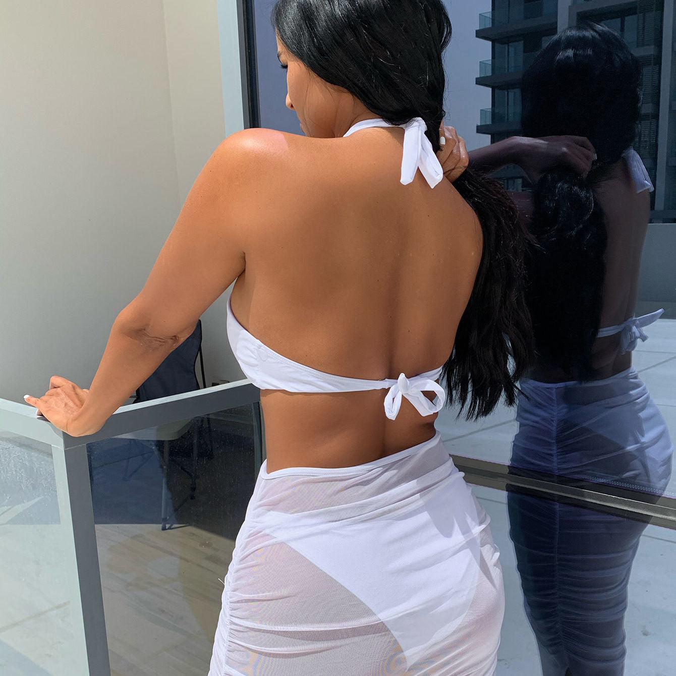Ultra Lux Monokini And Skirt Set