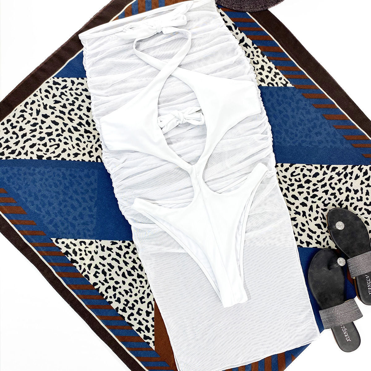 Ultra Lux Monokini And Skirt Set